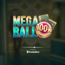 Mega Ball slot icon by Evolution, available at Big Boost