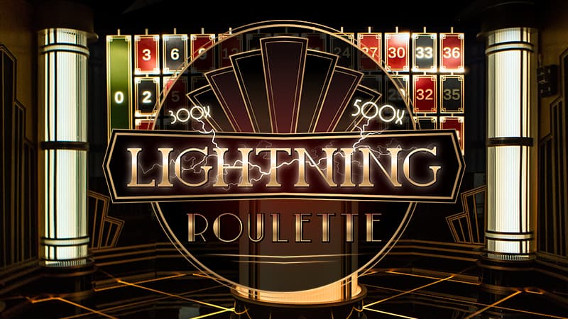 Lightning Roulette logo by Evolution at Big Boost