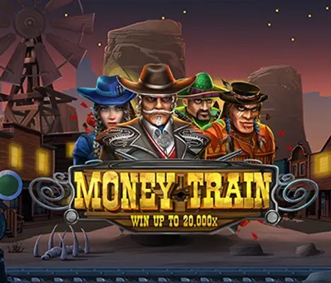 Slots logo of Money Train from Relax Gaming at Big Boost
